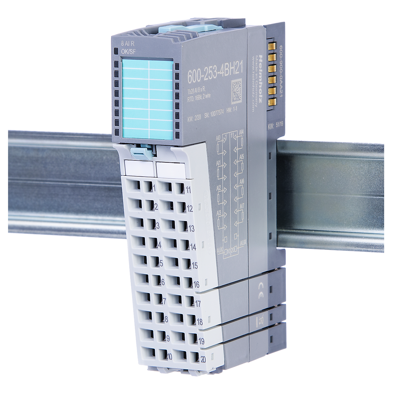 TB20 analog input module RTD