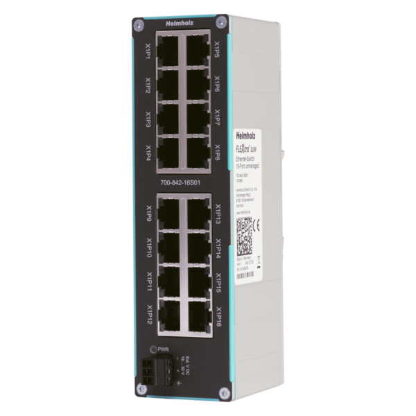 FLEXtra SLIM Unmanaged Ethernet Switch 16-ports