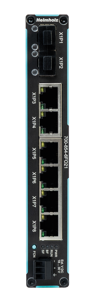 FLEXtra SLIM PROFINET-Switch, managed 6x RJ45, 2x SFP, 1GBit - Image 2