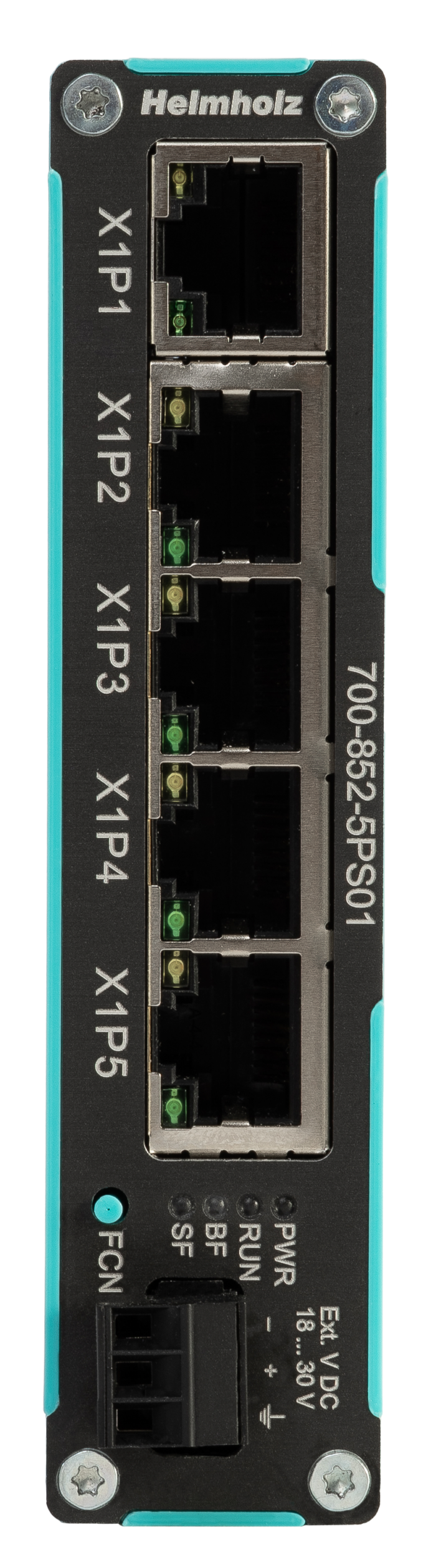 FLEXtra SLIM PROFINET-Switch, managed - 5 port » Helmholz Benelux ...