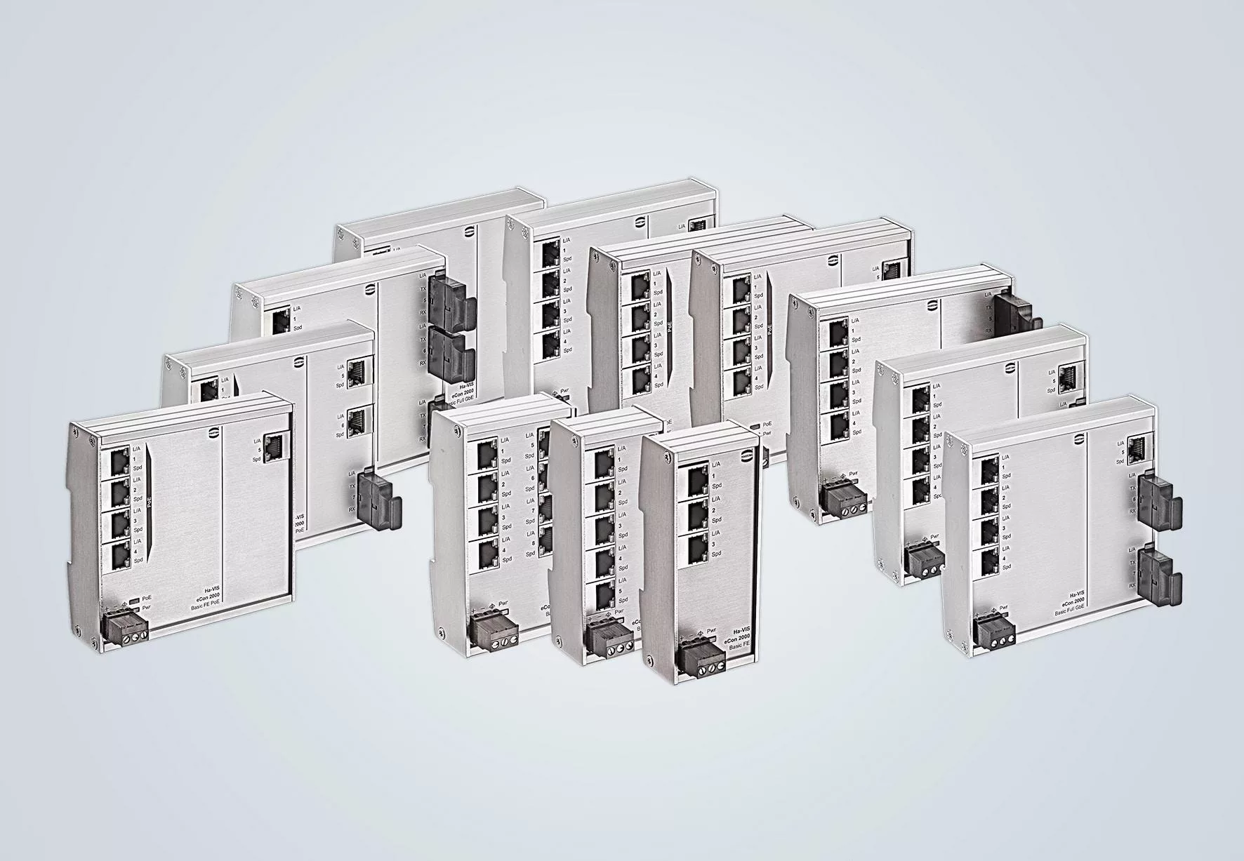 Harting unmanaged switch series